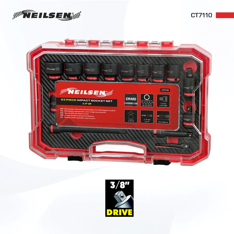 CT7110 - 23pcs Impact Socket Set  3/8"DR