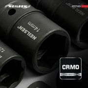 CT7123 - 8pc 1/4inch Double Ended Thin Wall Socket Set