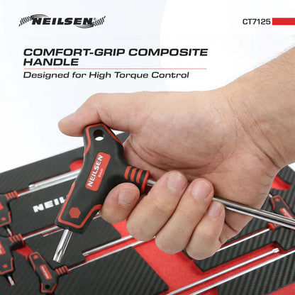 CT7125 - 6pc Extra Long T Handle Hex Key Set