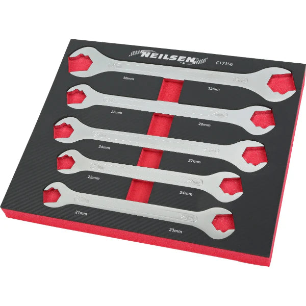 CT7156 - 5pc Ultra Thin Spanner Set 21-32mm