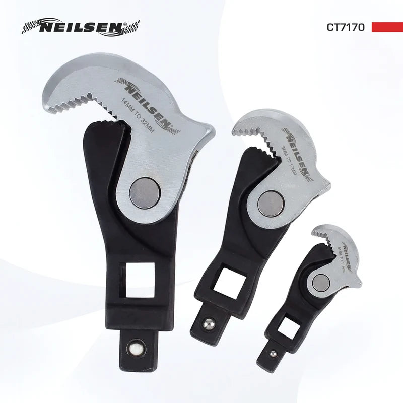 CT7170 -  3pcs Quick Adjustable Wrench Head Set