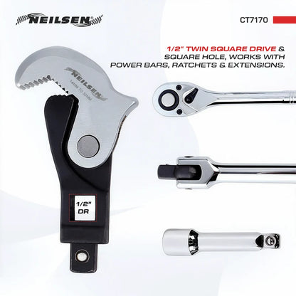 CT7170 -  3pcs Quick Adjustable Wrench Head Set