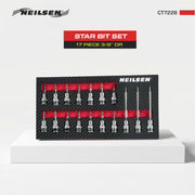 CT7228 - 17pc T20 Star Bit Set 3/8 Inch Dr