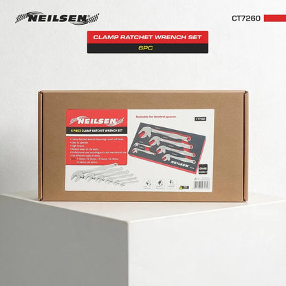 CT7260 - 6pc Clamp Ratchet Wrench Set