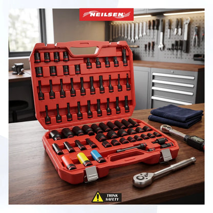 CT7266 - Impact Bit Socket Set 1/2"Dr 67pcs