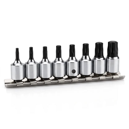 CT7269 - 9pc 1/4"Dr Star Tamper-Proof Bit Socket Set
