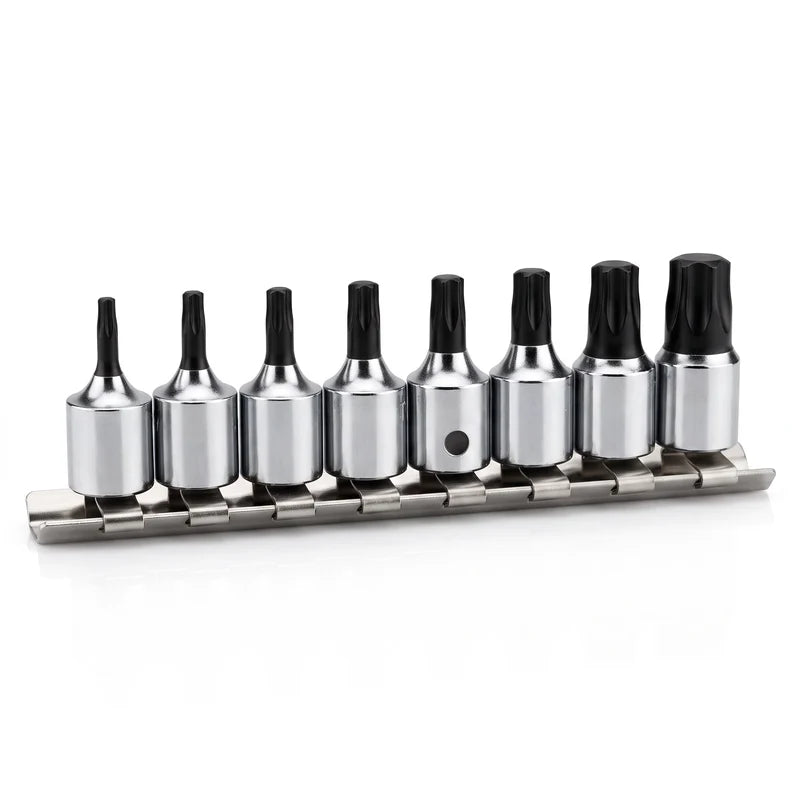 CT7269 - 9pc 1/4"Dr Star Tamper-Proof Bit Socket Set