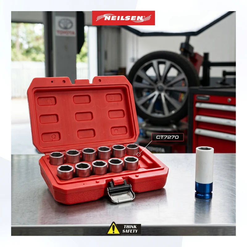 CT7270 - 10pc Wheel Locking Nut Key Set Toyota