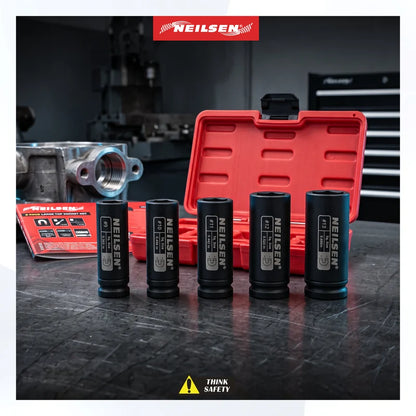 CT7274 - 5pcs Large Tap Socket Set