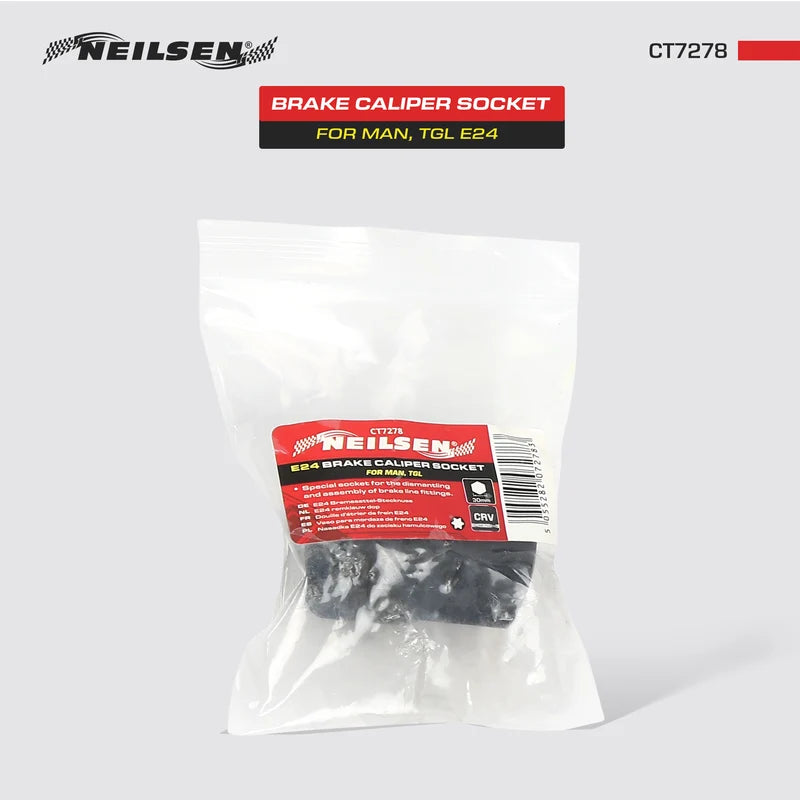 CT7278 - E24 Brake Caliper Socket for MAN, TGL