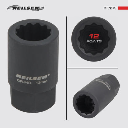 CT7279 - 13mm SAF Brake Disc Socket 12 point