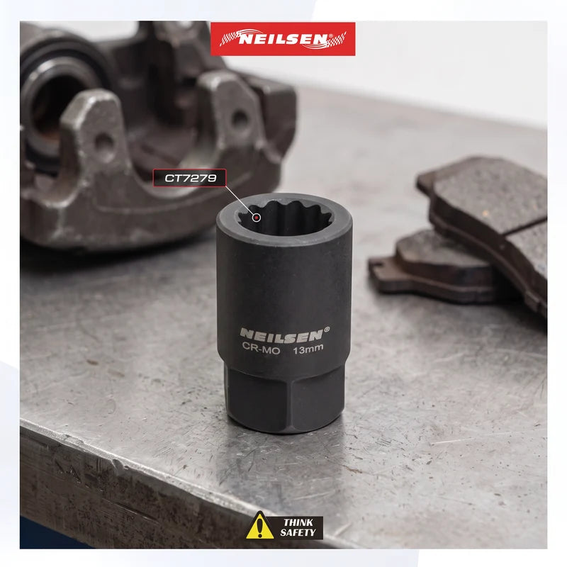 CT7279 - 13mm SAF Brake Disc Socket 12 point