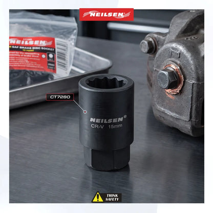 CT7280 - 15mm SAF Brake Disc Socket 12 point