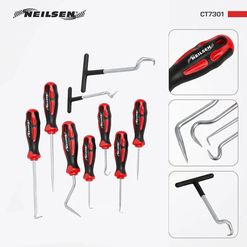 CT7301 - 9pcs Master Hook Tool Set