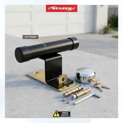 CT7326 - Heavy Duty Garage Door Protector With Padlock