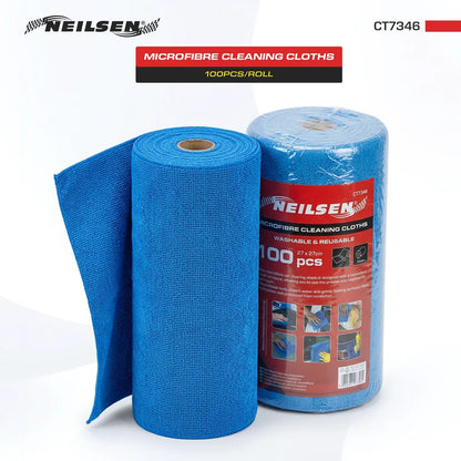 CT7346 - Microfibre Cleaning Cloth 100pcs/Roll