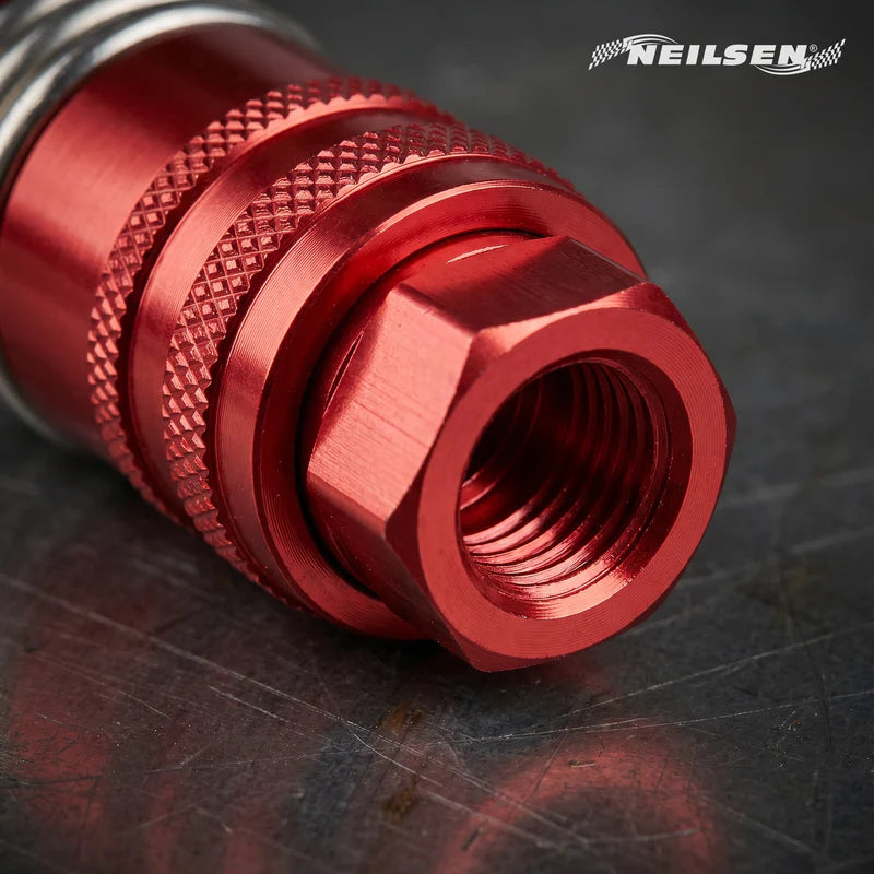 CT7352 - 5 IN 1 Universal Safety Exhaust Quick Industrial  Coupler 1/4" NPT Female
