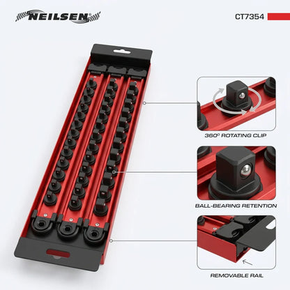 CT7354 - Socket Storage Tray 1/4" 3/8" & 1/2"DR