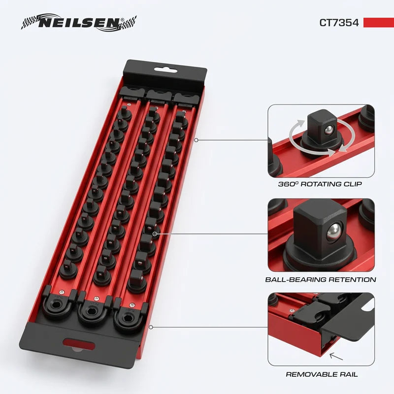 CT7354 - Socket Storage Tray 1/4" 3/8" & 1/2"DR