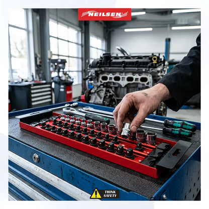 CT7354 - Socket Storage Tray 1/4" 3/8" & 1/2"DR