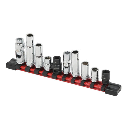 CT7404 - 10pc 10mm Socket Set  1/4" & 3/8" Drive 6 Point