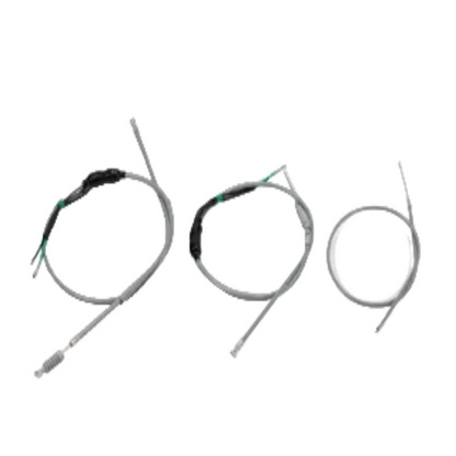 BS2478 - CT70 K0 Style Cable Set Clutch Brake And Throttle Cable Grey