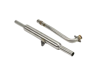 BS3843 - EXHAUST FOR CUB BIKE DOWN SWEPT S/STEEL