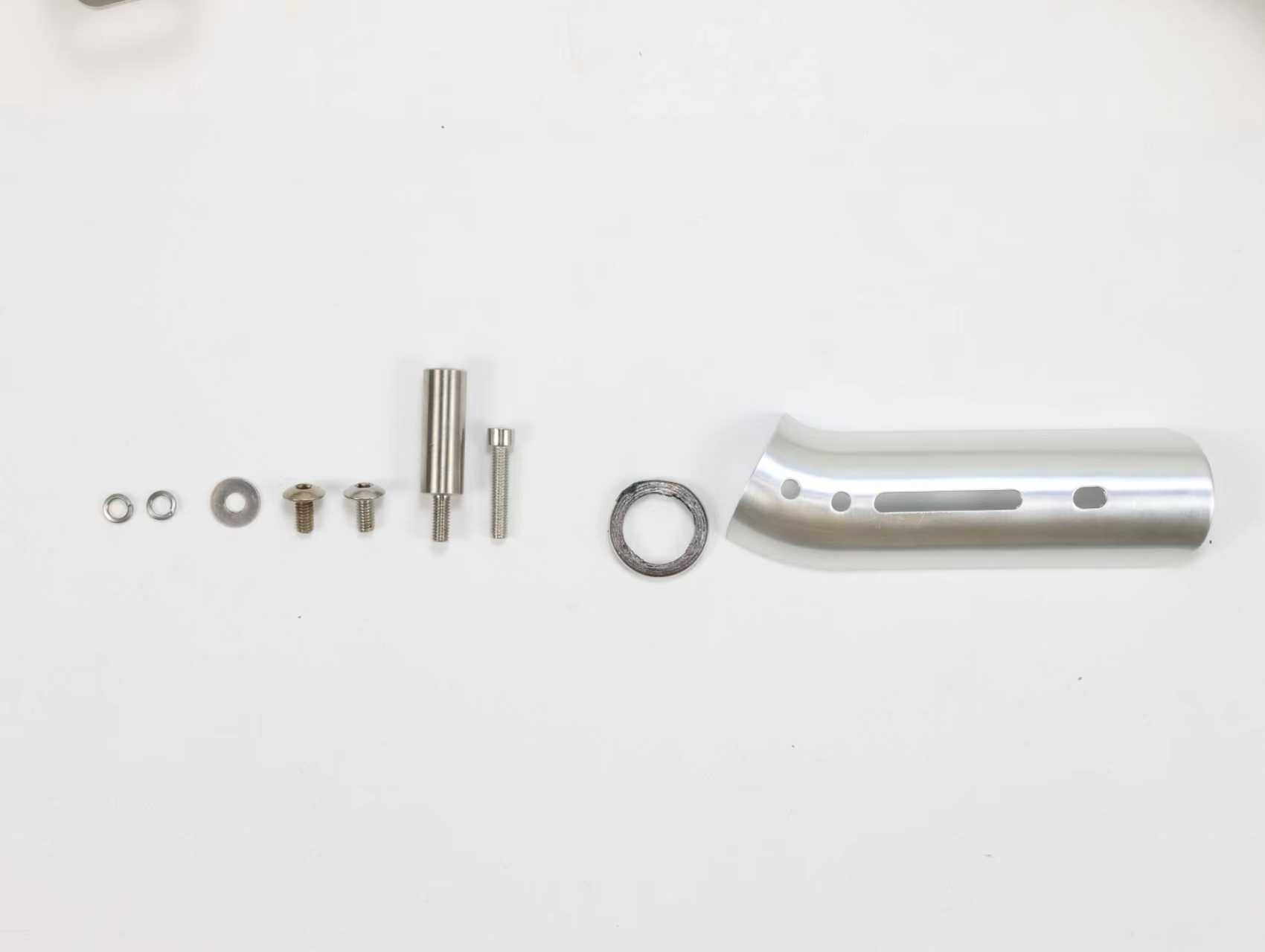 BS3794 - C50/C70/C90 CUB Up Swept S/Steel Exhaust