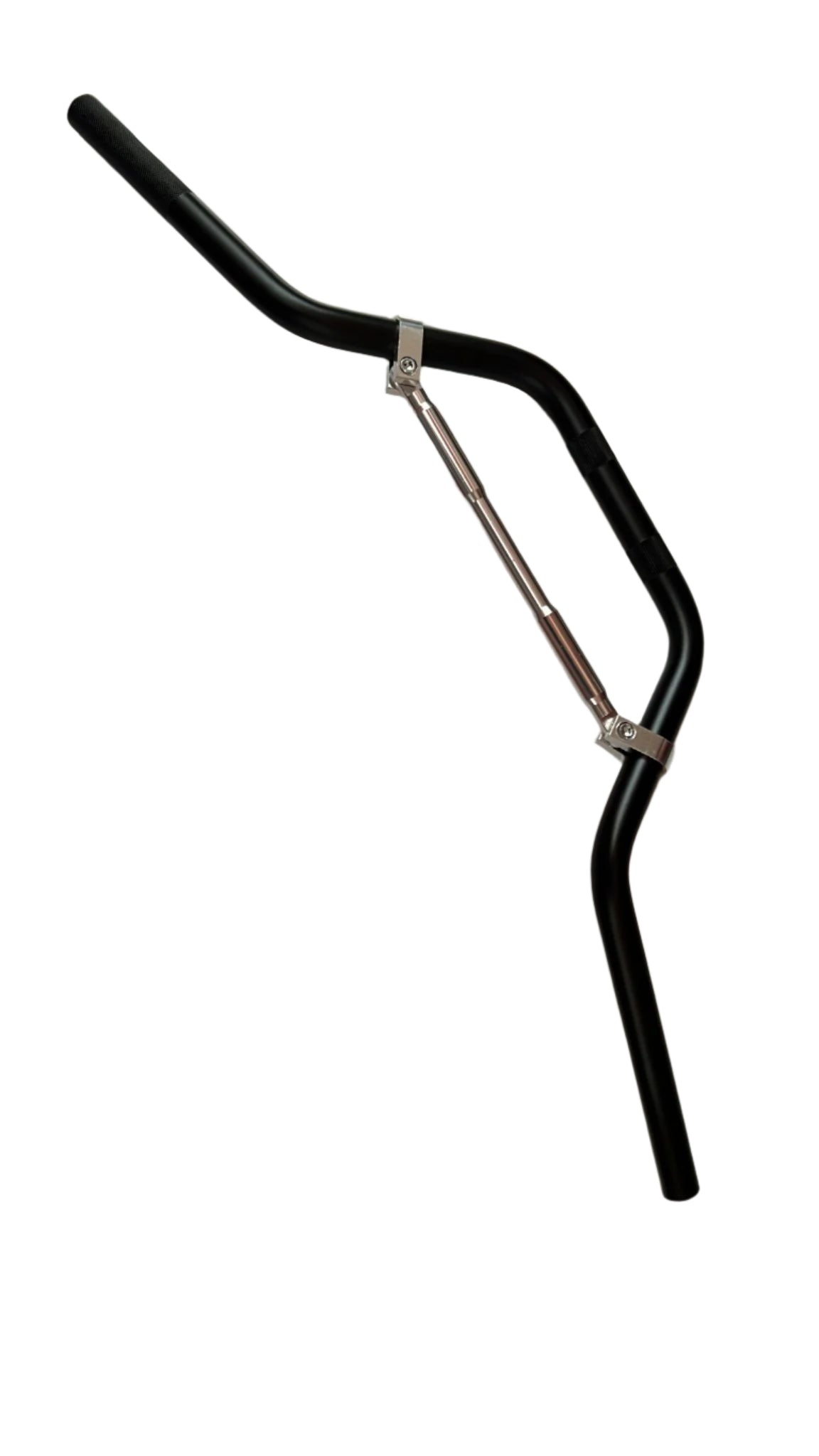 BS1671 - ALLOY BLACK HANDLE BARS WITH CROSS BAR