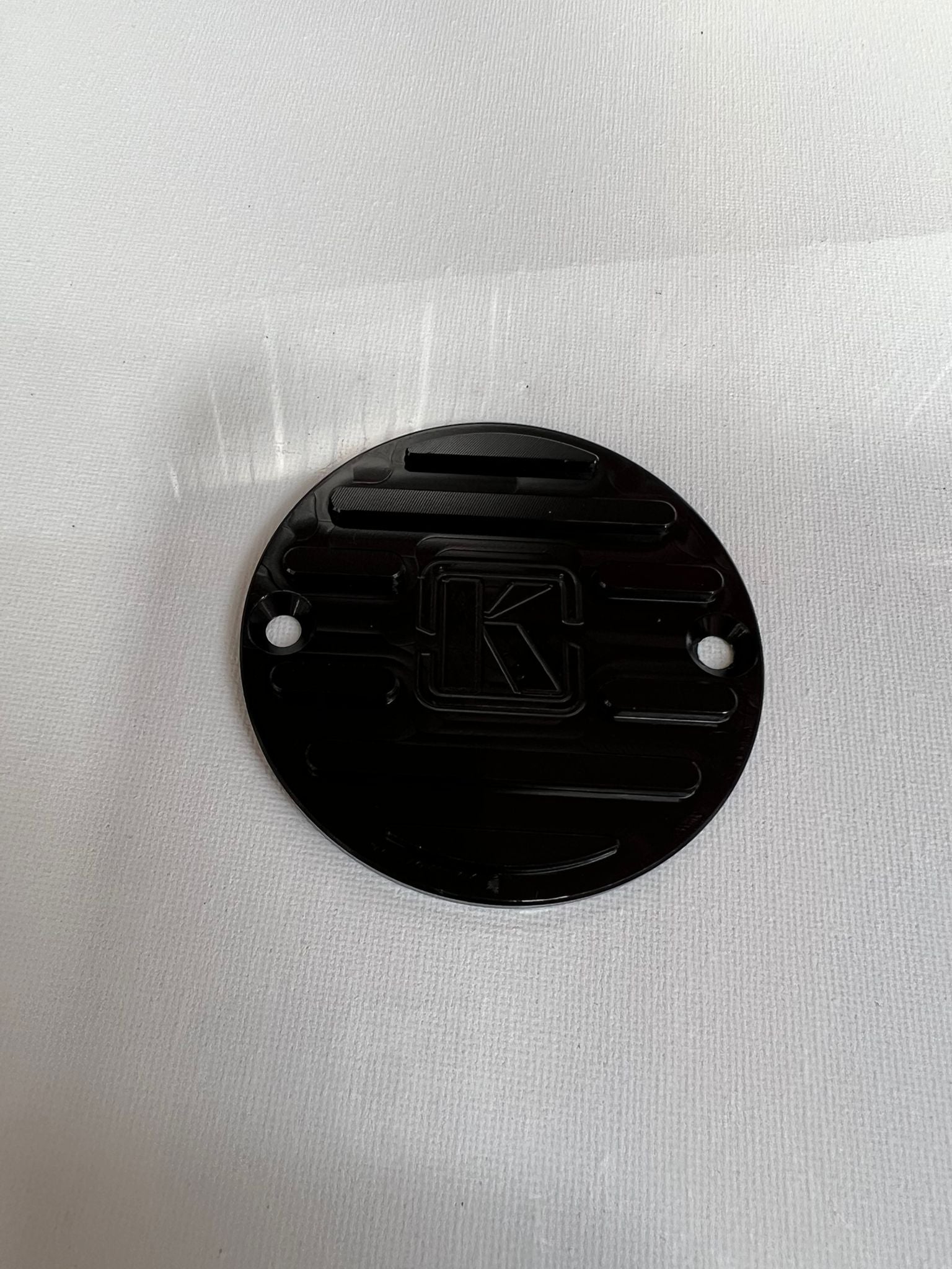 BS3747 - KP CNC CLUTCH COVER PLATE BLACK