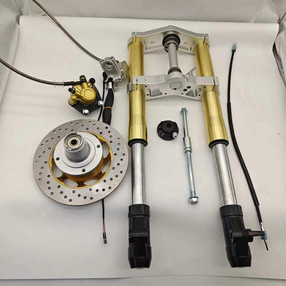 BS2468- GOLD ADJUSTABLE USD FORKS 45MM INNER LEG 37MM LEGHT 540MM