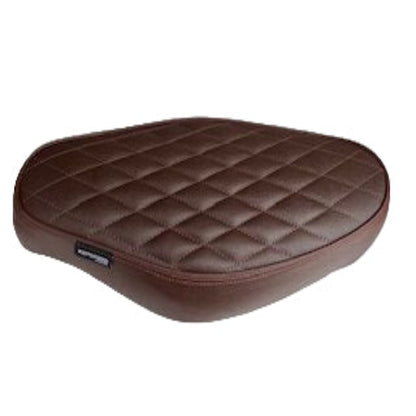 BS2262 - Cub Long Brown Seat with Diamond Pattern
