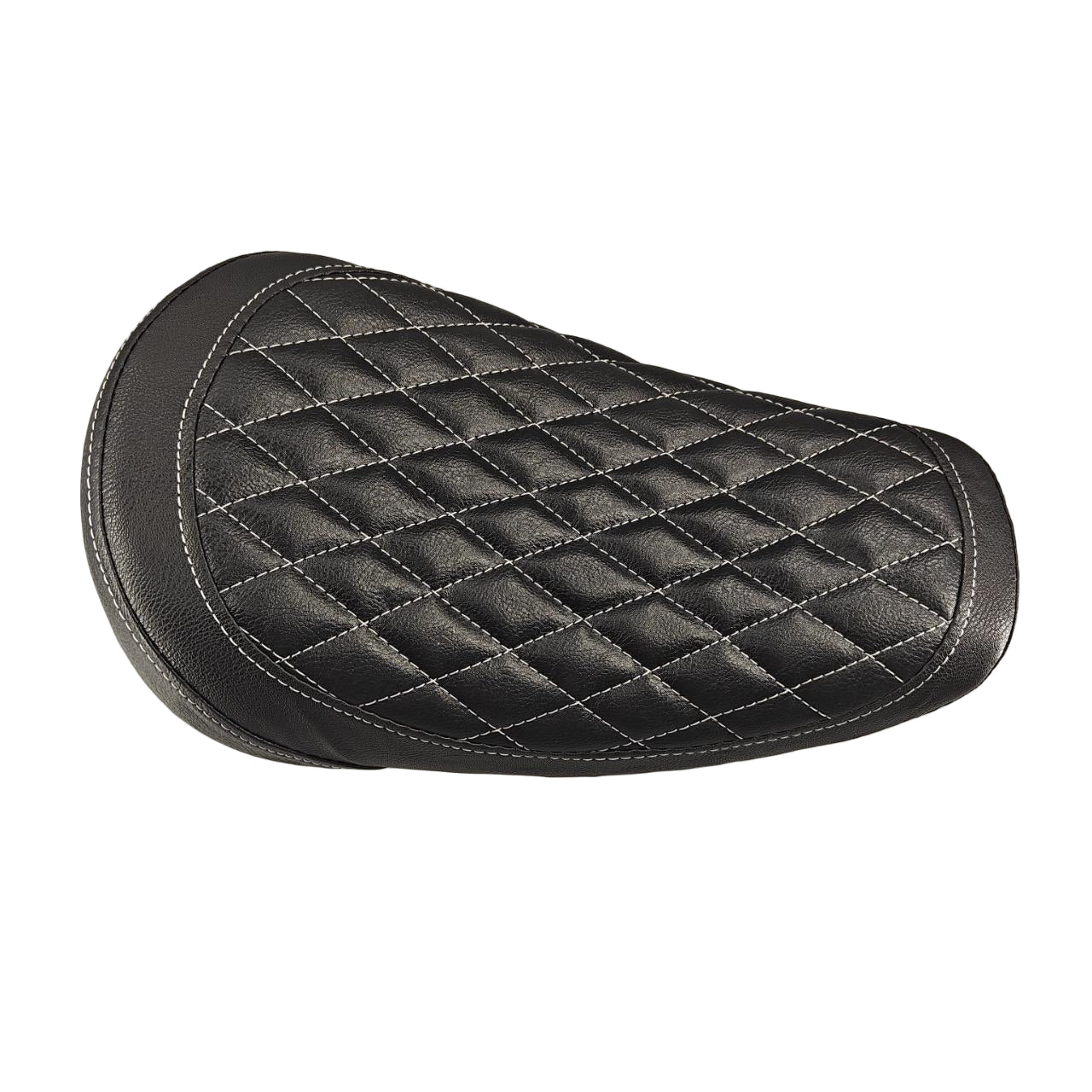 BS3713 - MUNK LOW SEAT WITH WHITE STITCHING  DIAMOND PATTERN