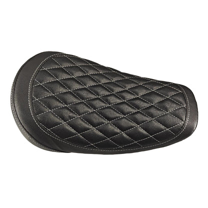 BS3713 - MUNK LOW SEAT WITH WHITE STITCHING  DIAMOND PATTERN