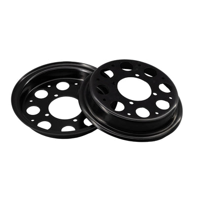 BS3715 - 2.5-8" Aluminum Wheel Black