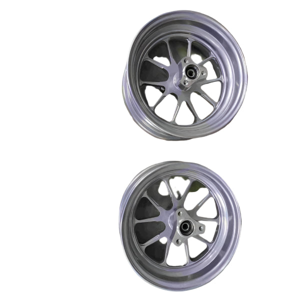 BS2108 - Dx Tubeless Disc Rims Front 2,75j  and 3,50j Rear in Silver