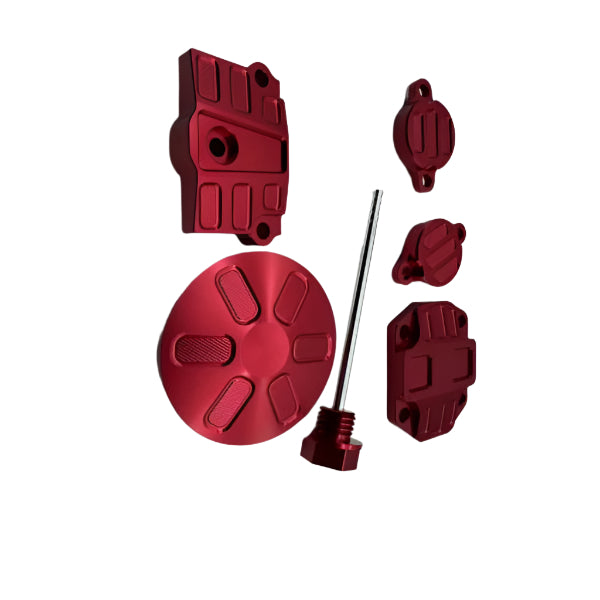 BS2139 - Yx50cc and 125  Engine CNC Parts in Red