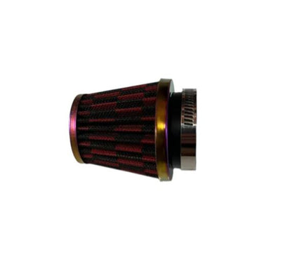 BS2145 - 35mm Air Filter in Black Check Metal