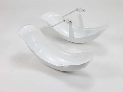 BS3708 - CHY Mudguards In White Front And Rear