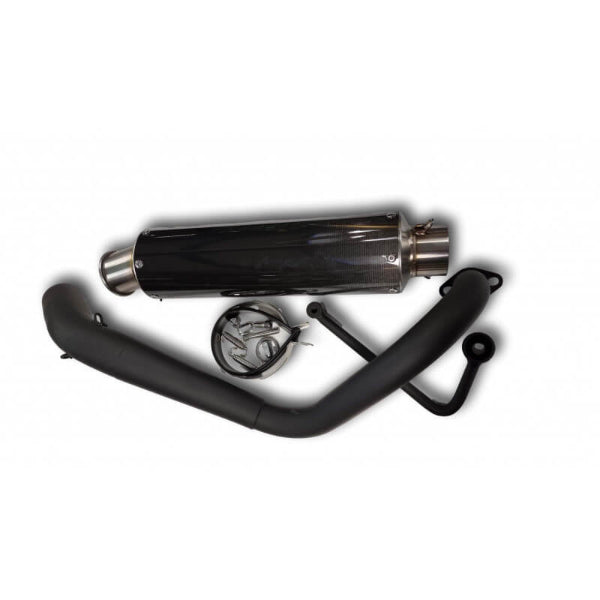 BS1411 - Dax Skyteam Monkey Smooth Carbon down Swept Exhaust