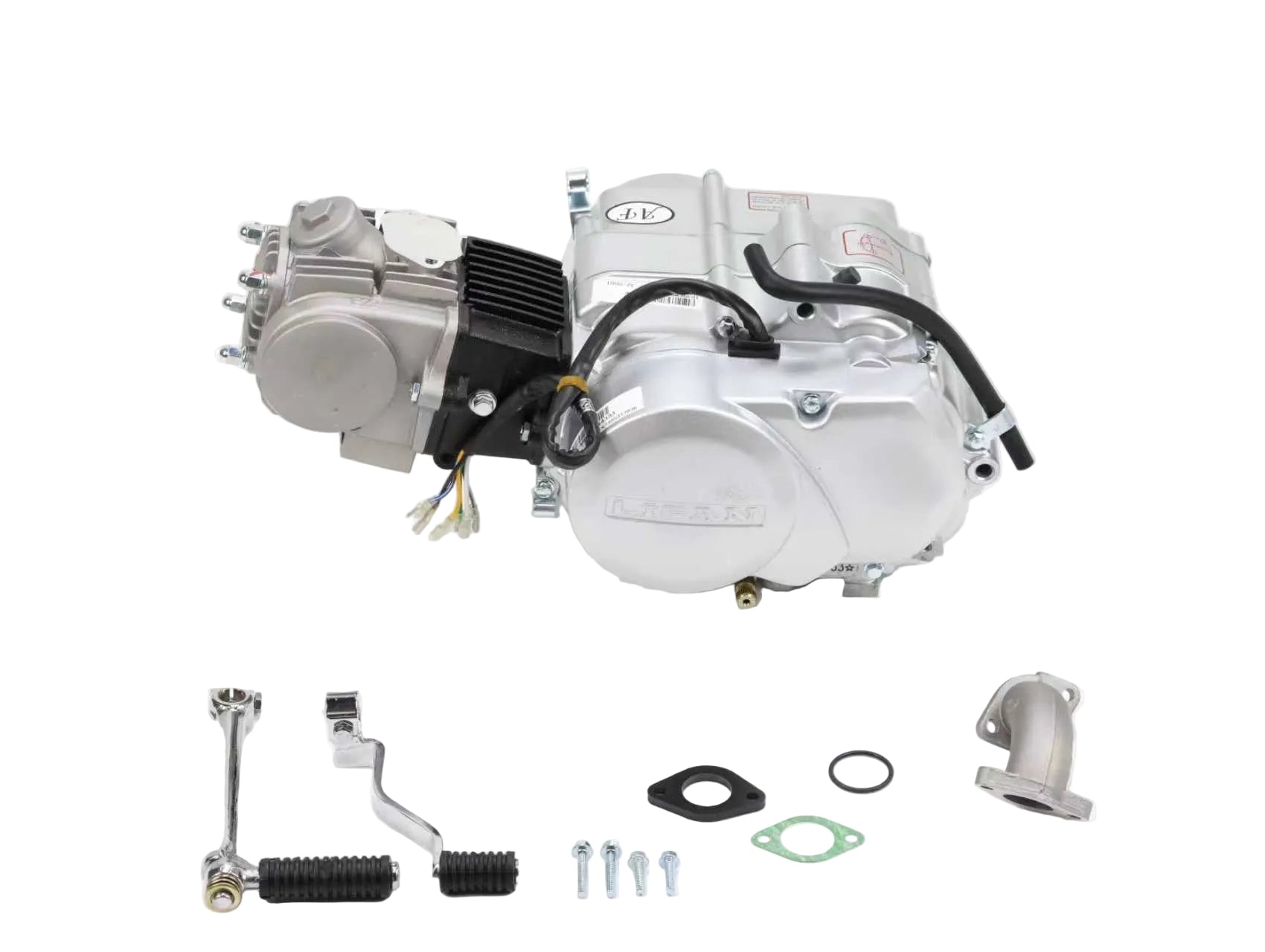 BS3927 - Semi Auto 50cc Lifan Kick Start Engine In Silver