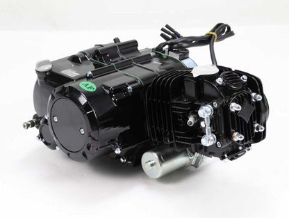 BS1596 - YX 140cc Semi Auto 4 Speed Electric Start And Kick Start In Black