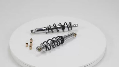 BS2508 - REAR BLACK AND CHROME REAR SHOCKS 280MM
