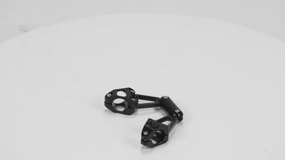 BS4050 - HIGH QUANTITY CNC HANDLE BAR SUPPORT 153MM IN BLACK FOR CT70 AND Z50
