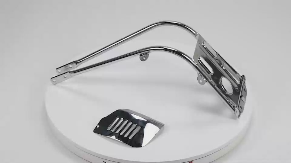 BS2160 - Chrome Engine Guard And Spark Plug Cover For Ct70