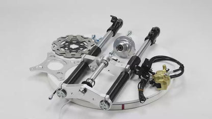 BS3851 - Black DX USD Fork With Floating Brake Disc