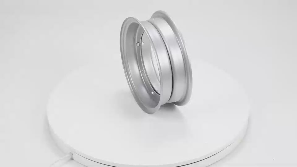 BS3783 - CT70 10" X 3.00" Silver 2 Piece Rim metal
