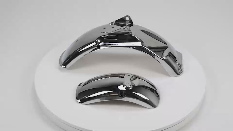 BS2159 - Chrome Z50J front and rear fender set