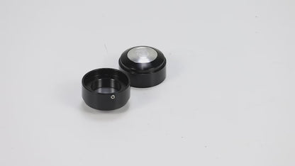 BS4127 - CNC FORK TOP FOR THE USD FORKS 45MM IN BLACK AND ALLOY