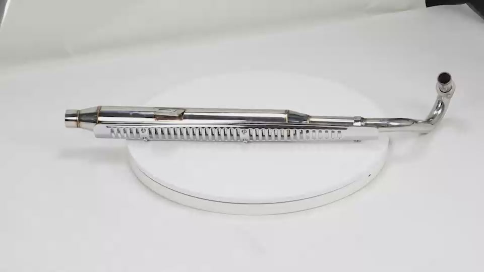 BS3939 - New Up Swept Chrome Exhaust
